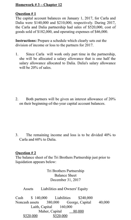 Solved Homework #3 - Chapter 12 Question #1 The capital | Chegg.com