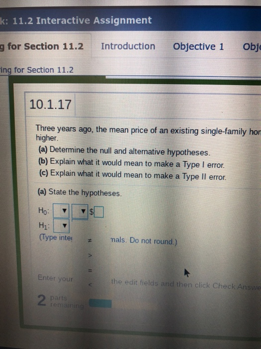 Solved ..2 Interactive Assignment 22% (1.33 points Section | Chegg.com