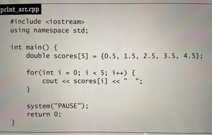 Solved EXERCISES Exercise 5.1.1. Write a program that | Chegg.com