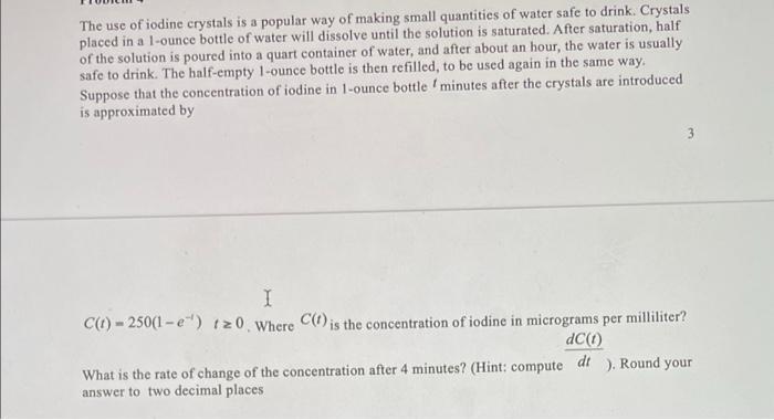 Making 2024 iodine crystals