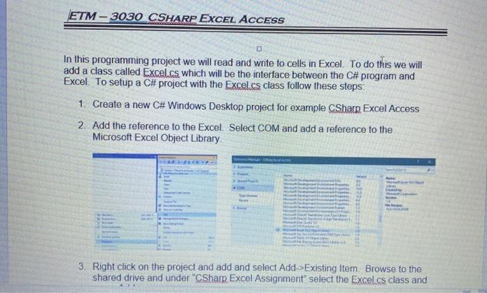 Solved Please complete in Visual Studio using c# programming | Chegg.com
