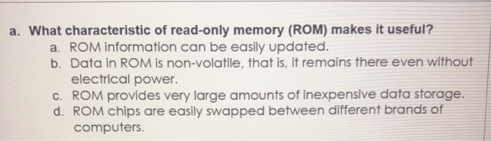 IT Fundamentals - 1.3 - Read-Only Memory (ROM) - Everything You Need To  Know 