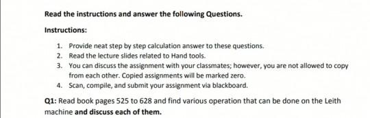 Solved Read the instructions and answer the following | Chegg.com