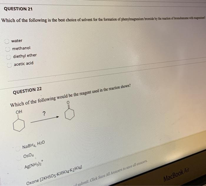 Solved QUESTION 21 Which of the following is the best choice | Chegg.com