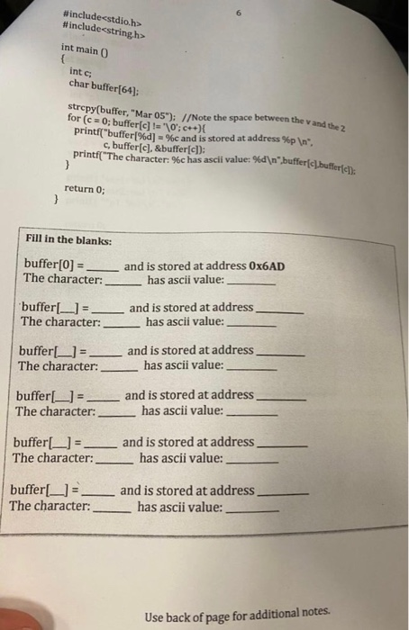 Solved 5. Use the ASCII chart below to help determine the | Chegg.com