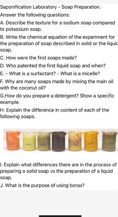 errors in saponification experiment