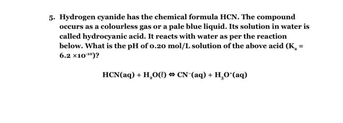 hydrogen cyanide liquid