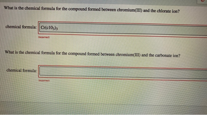 chromium iii carbonate chemical formula