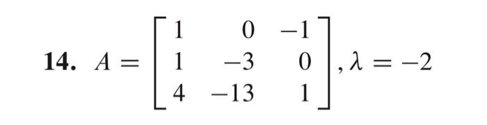 Solved In Exercises 9-16, find a basis for the eigenspace | Chegg.com