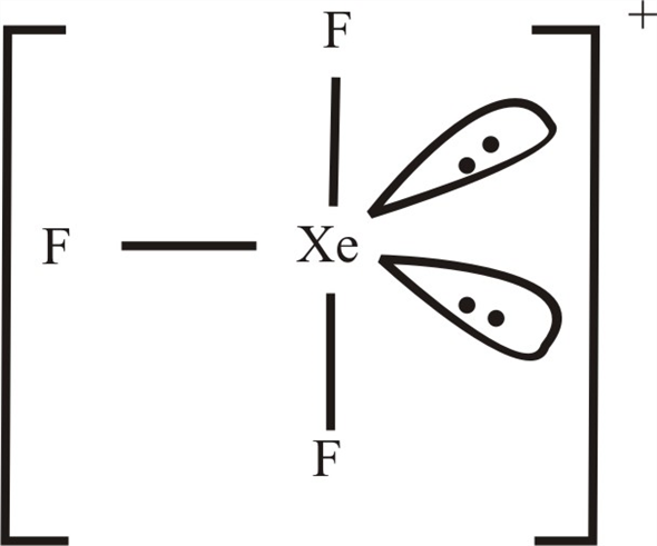 Валентная схема xef4