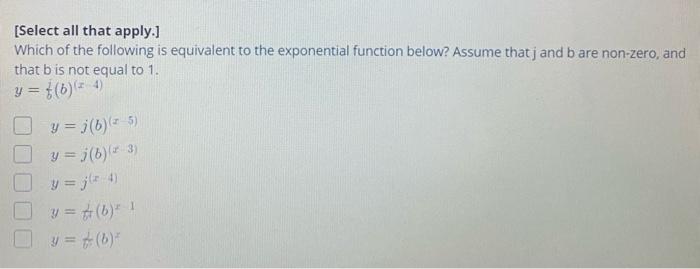 Solved [Select all that apply.] Which of the following is | Chegg.com