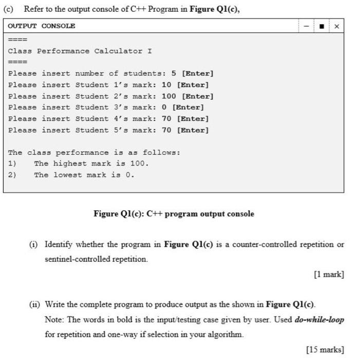 Solved (a) Write a general syntax for one-way selection. [2 | Chegg.com