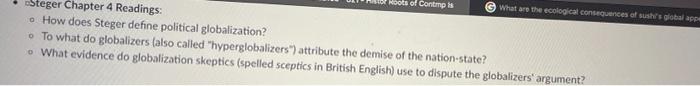 Solved Roots of Controls What are the ecological | Chegg.com