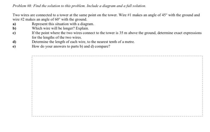 Solved Problem #8 : Find The Solution To This Problem. | Chegg.com