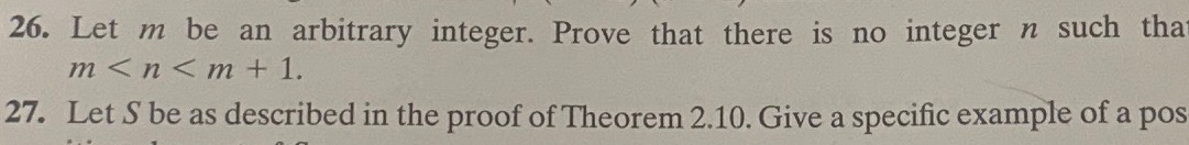 Solved need help with 26 ﻿Let m ﻿be an arbitrary integer. | Chegg.com