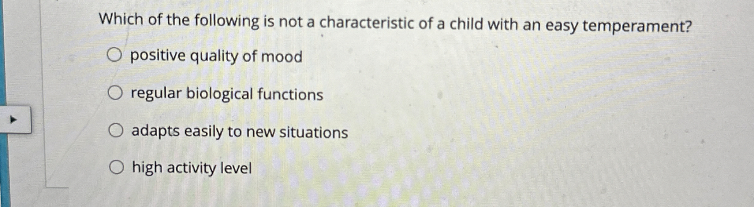 Solved Which of the following is not a characteristic of a | Chegg.com