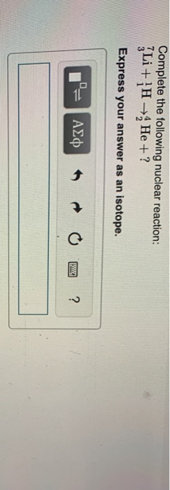 Solved Part A Complete The Following Nuclear Reaction: ?N+e+ | Chegg.com