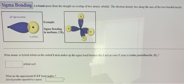 Solved Sigma Bonding Ac bond arises from the straight-on | Chegg.com