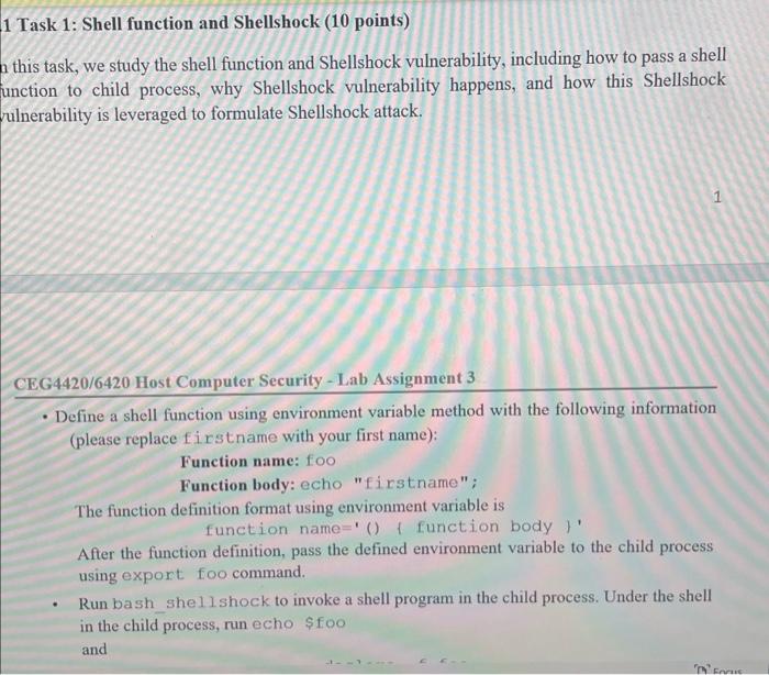 Shellshock Vulnerability and Attack 