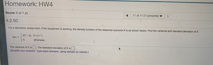 Homework Hw4 Score 0 Of 1 Pt 11 Of 11 7 Complete Chegg Com