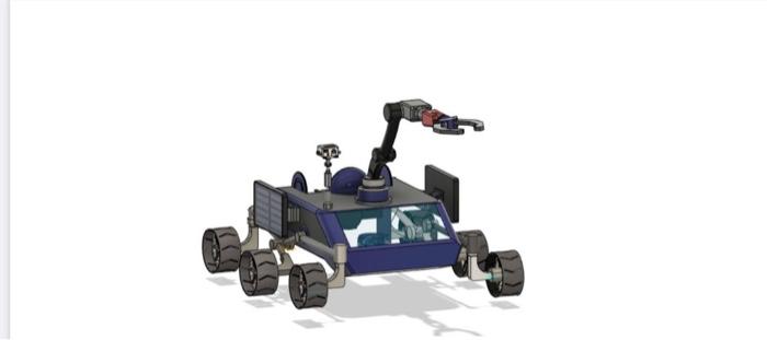 Solved Design a Space rover using Autodesk Fusion 360 and | Chegg.com