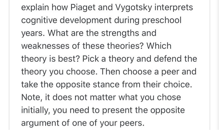 Weaknesses of cheap vygotsky's theory