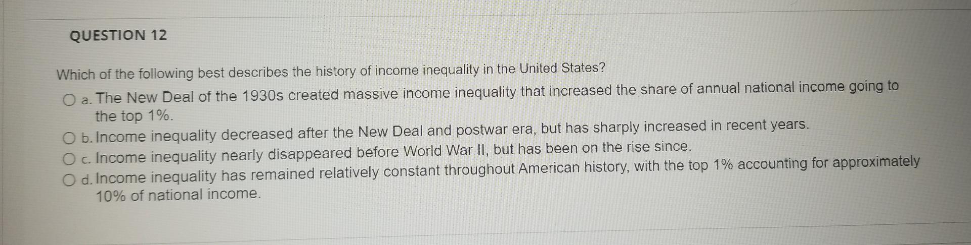Solved QUESTION 10 non-Native American inhabitants of the 13 | Chegg.com