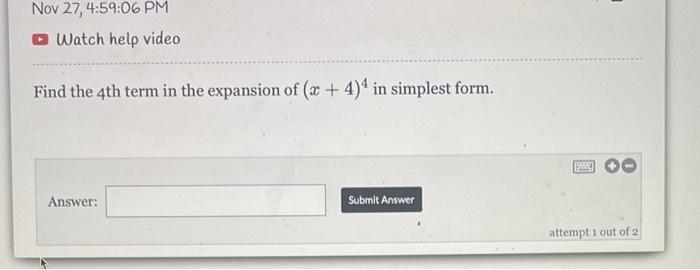 solved-find-the-2-nd-term-in-the-expansion-of-3x-8y-3-in-chegg