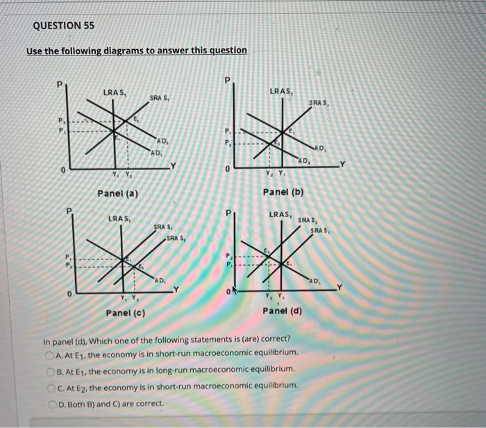 Solved QUESTION 55 Use the following diagrams to answer this | Chegg.com