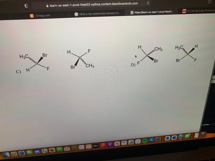 Solved 2) Identify The Chiral Centers Below As R Or S. X HS | Chegg.com