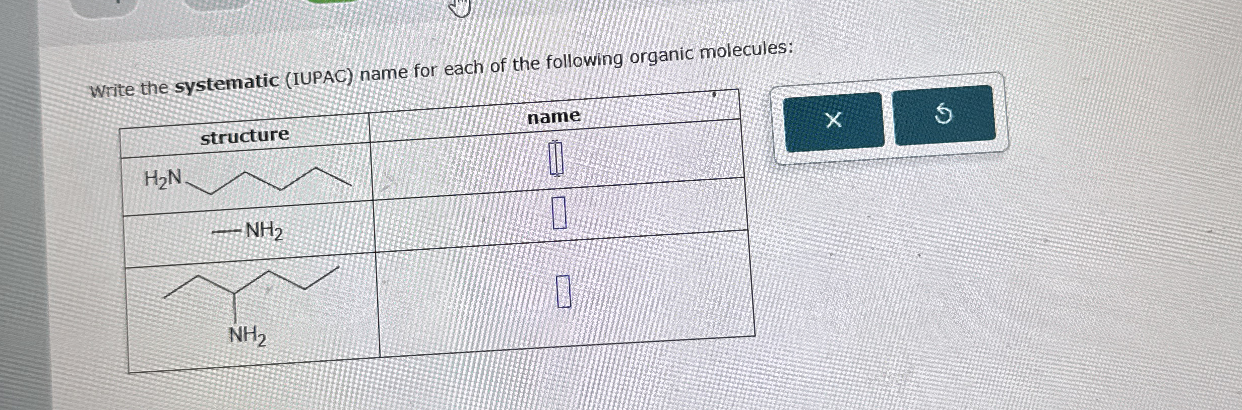 Solved by an EXPERT Write the systematic (IUPAC) ﻿name for each of the ...