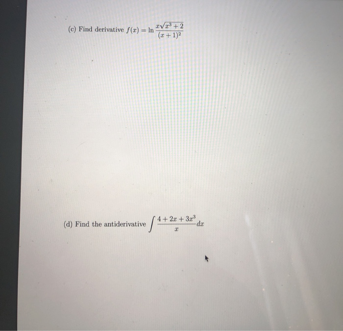 Solved C Find Derivative F X In Xv73 2 2 1 2 4 2 0