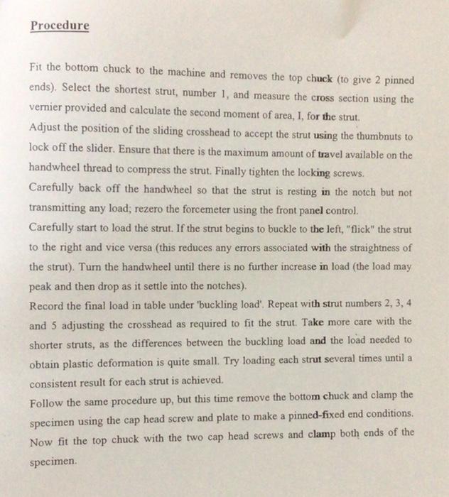 Solved Object In this experiment, we will load atrus until | Chegg.com