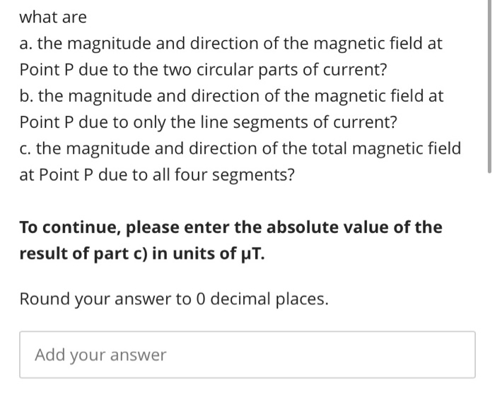 Solved A current of 78 amps runs clockwise around the planar | Chegg.com