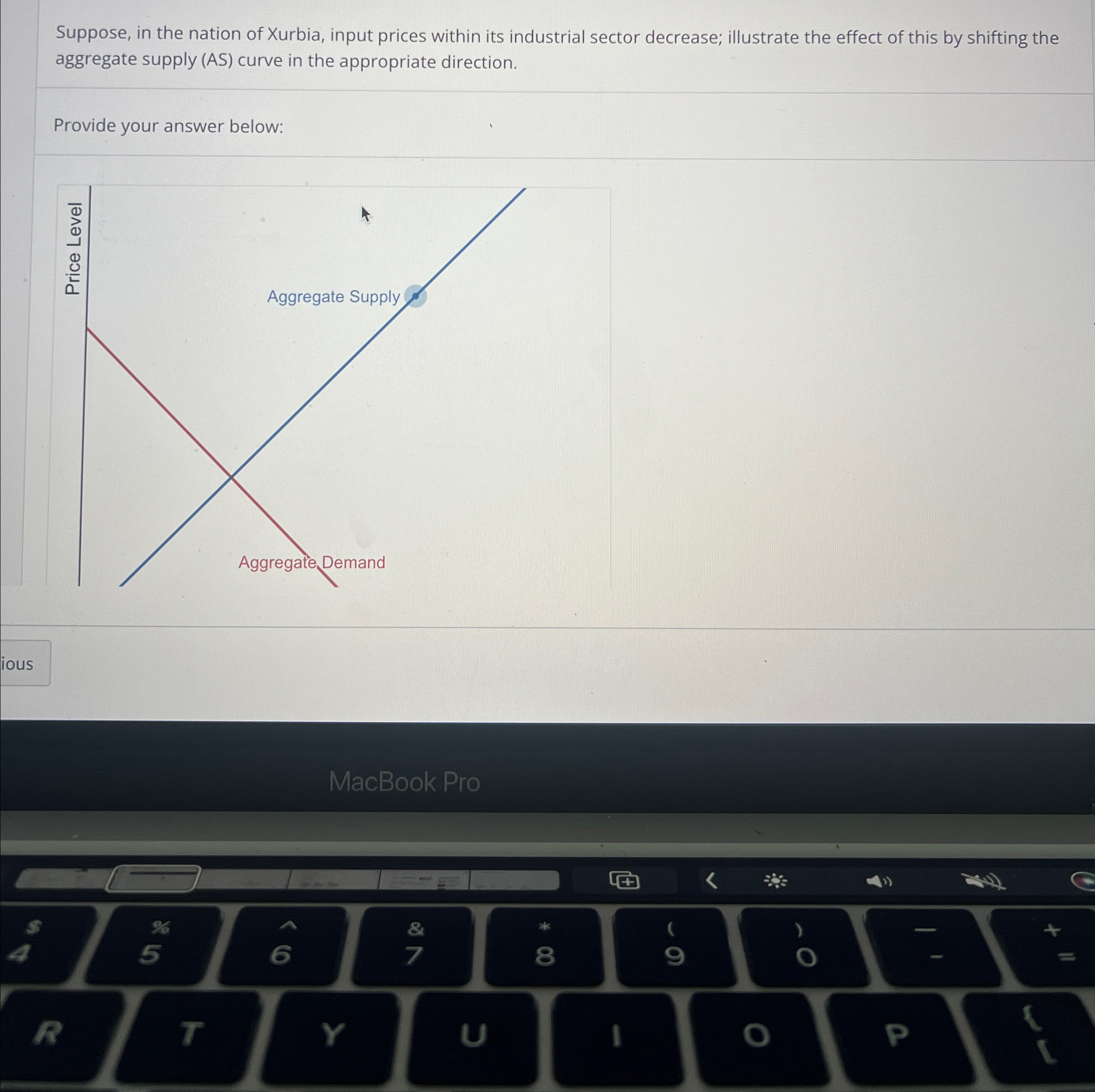 Solved Suppose, in the nation of Xurbia, input prices within | Chegg.com