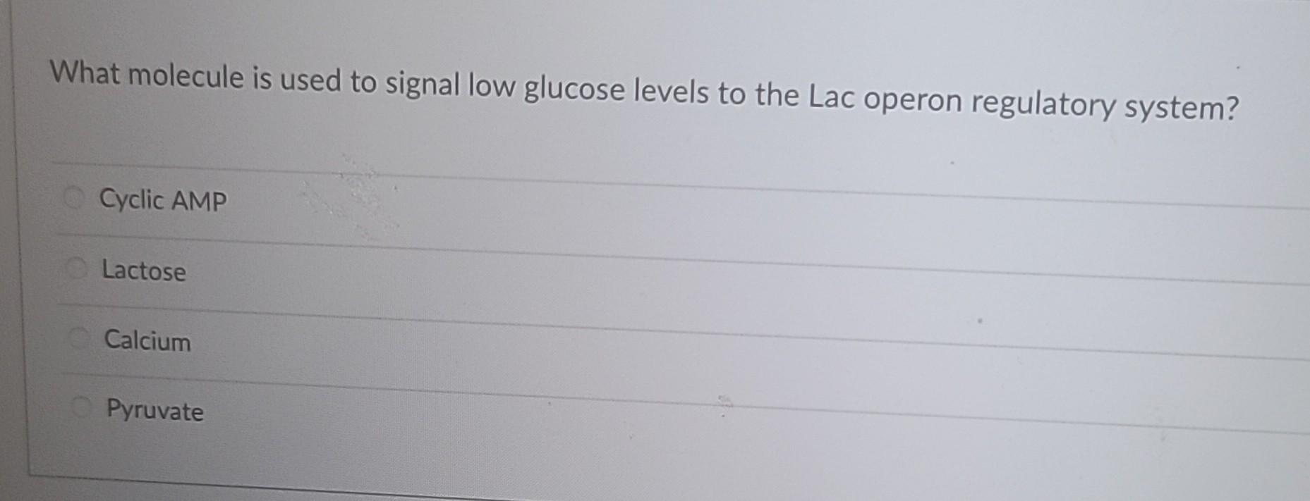 Solved The lac operon is shown below. If a mutation caused a | Chegg.com