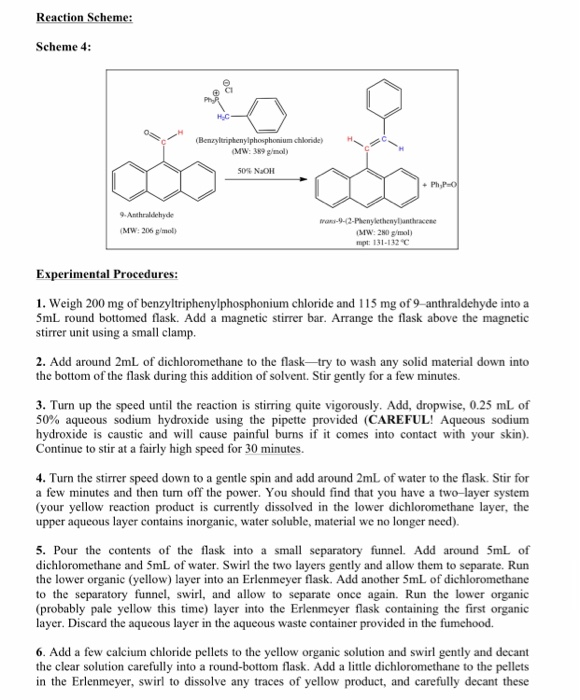 Solved EXPERIMENT #6: Synthesis Of | Chegg.com