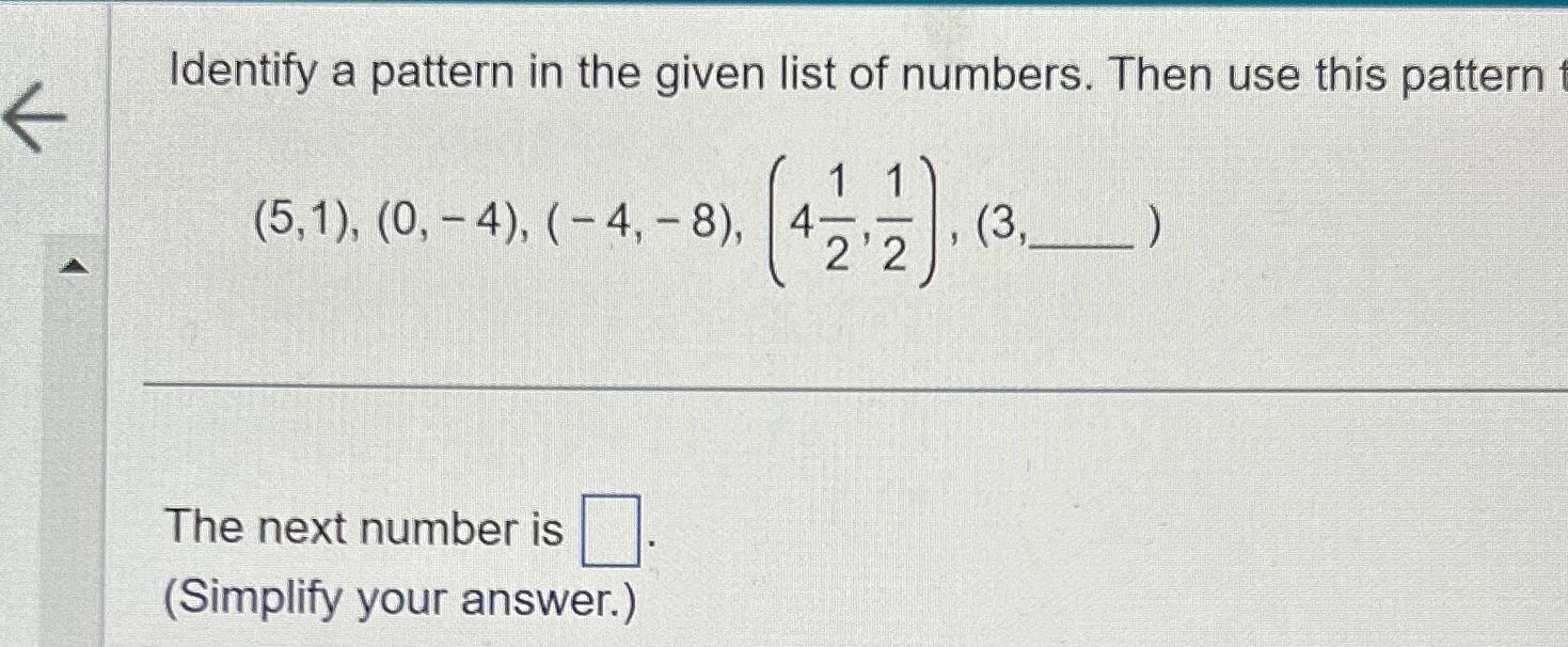 write the next number in the pattern 1 2 4 8 16