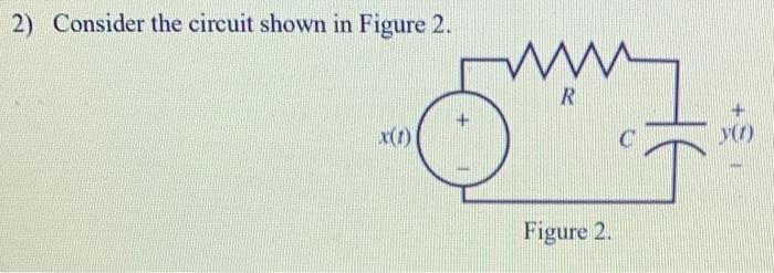 Solved 2) Consider the circuit shown in Figure 2. F1gure | Chegg.com
