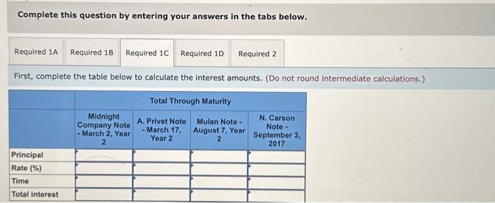 Solved First, complete the table below to calculate the | Chegg.com