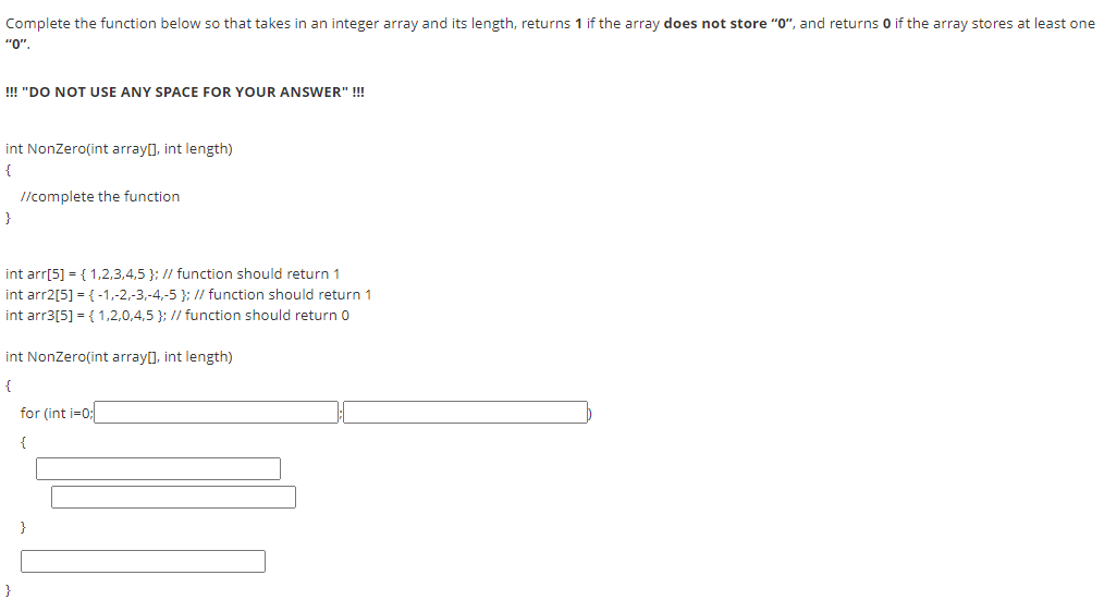 Solved Complete the function below so that takes in an | Chegg.com