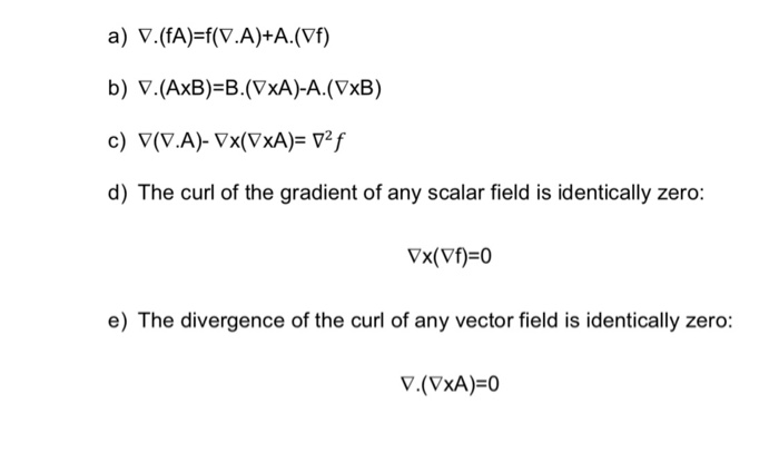 Solved A V Fa F V A A Vf B V Axb B Vxa A Vxb Chegg Com