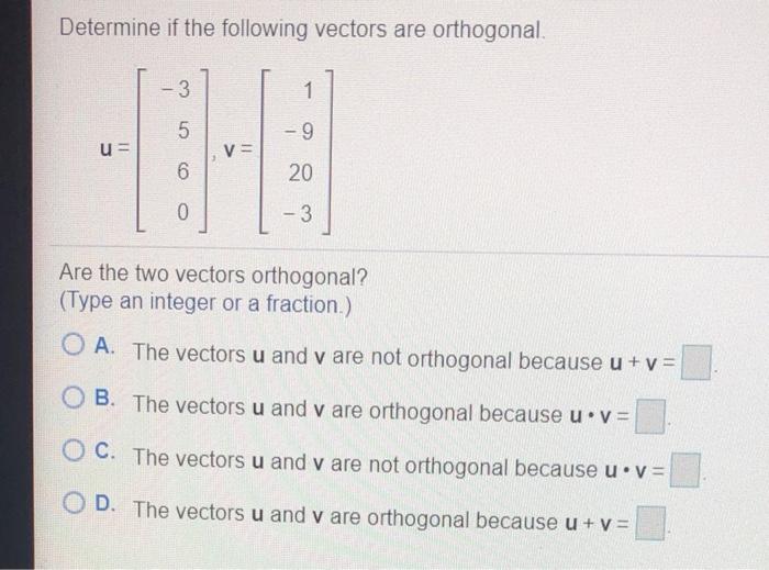 Solved 1 vou Compute u.uv.u, and using the vectors u = u.u | Chegg.com