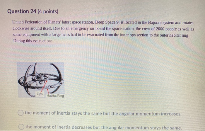 Solved Question 24 4 Points United Federation Of Planets Chegg