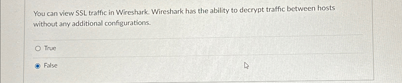 Solved You can view SSL traffic in Wireshark. Wireshark has | Chegg.com