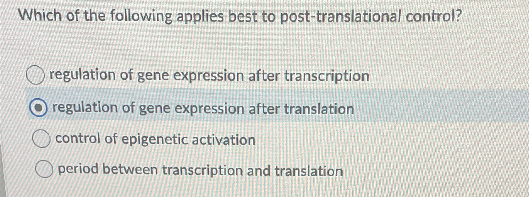 Solved Which of the following applies best to | Chegg.com