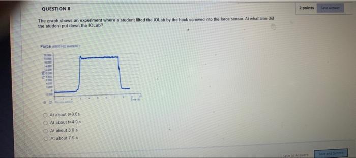 Solved The graph shows an experiment where a student lifted | Chegg.com