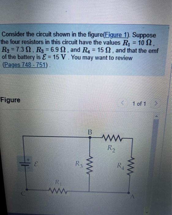 Solved Consider the circuit shown in the figure(Figure 1). | Chegg.com