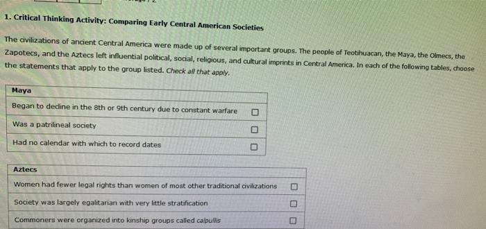 critical thinking activity diverging societies in early america