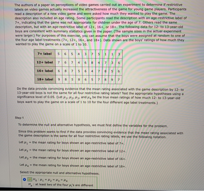 Solved Now that we have determined the sample means, x, = 4 Solved Now that we have determined the sample means, x, = 4